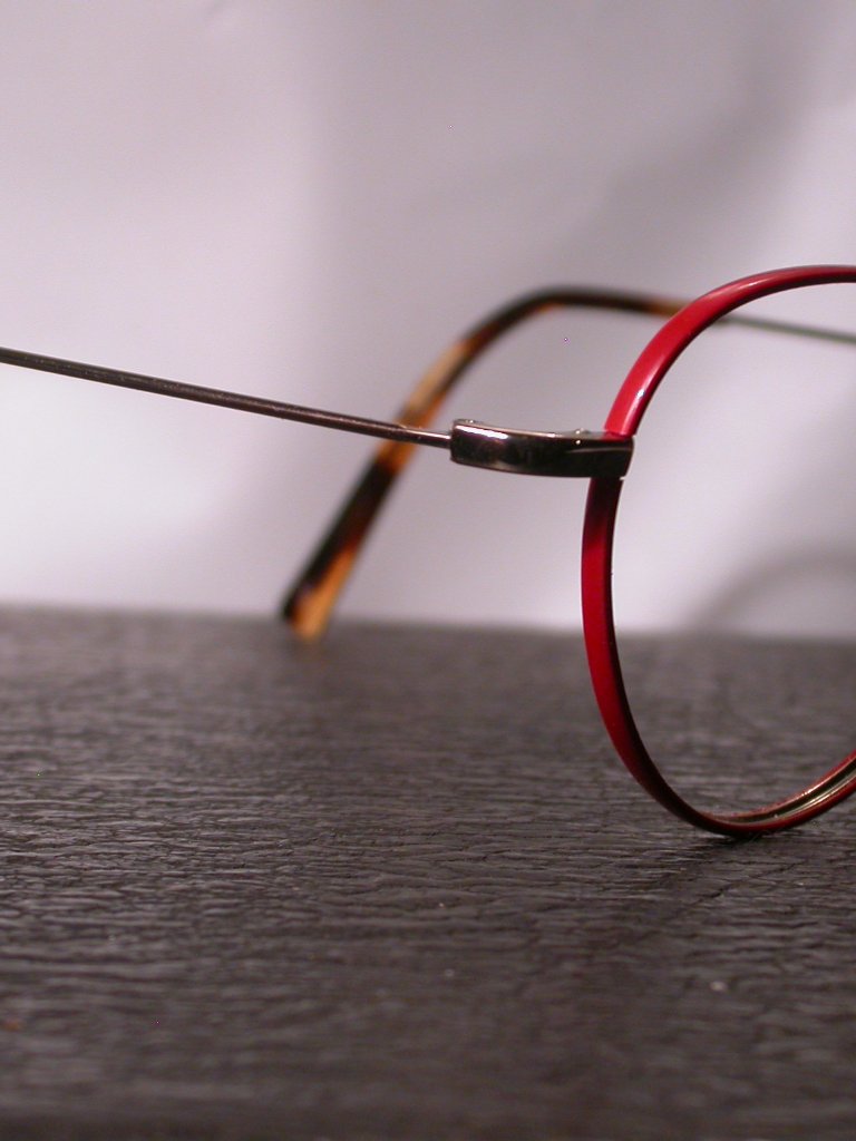 Warby Parker Arlen Red And Gold Round Tortoise Eyeglasses Frames — image 3 of 8